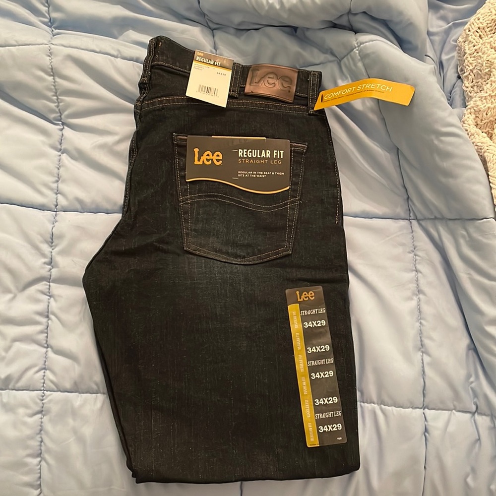 Mens Lee jeans (black) - never worn with tags!